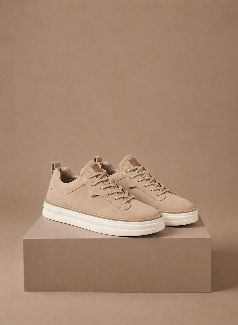 Men's Suede Sneakers – Classic Smart Casual Slip-On | Areleon