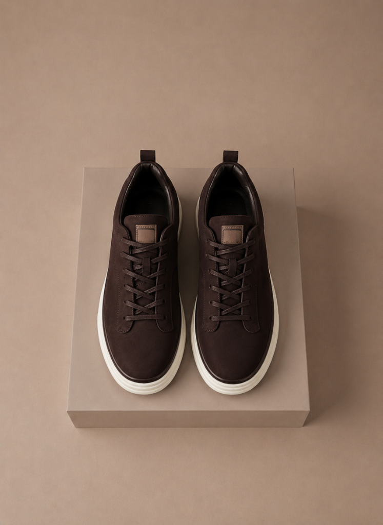 Men's Suede Sneakers – Classic Smart Casual Slip-On | Areleon