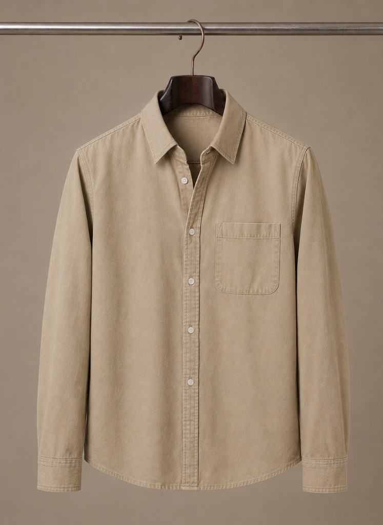 Men's Classic Button-Up Shirt – Smart Casual Relaxed Fit | Areleon