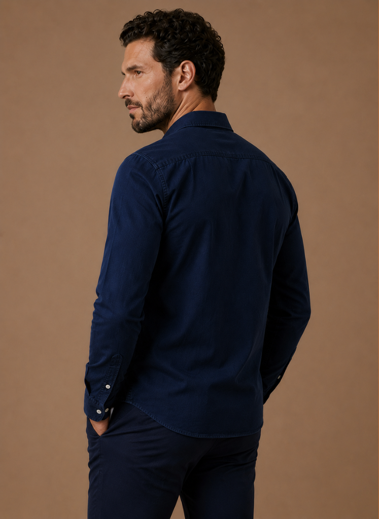 Men's Classic Button-Up Shirt – Smart Casual Relaxed Fit | Areleon