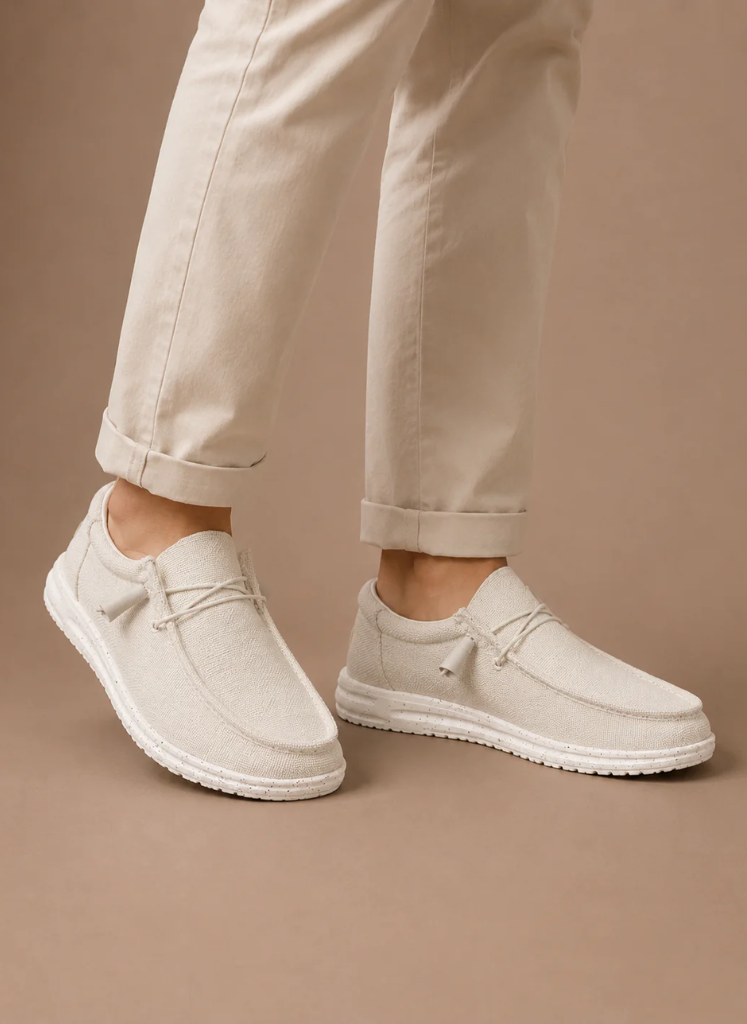 Men's Breathable Summer Loafers – Lightweight Linen | Areleon