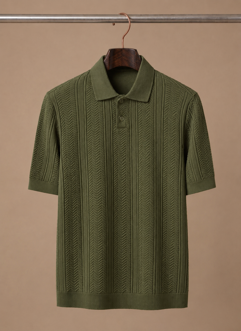 Men's Summer Polo Shirt – Slim Fit Breathable Casual | Areleon